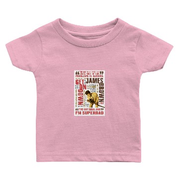 Discover JAMES BROWN Baby T-shirts