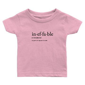 Discover Ineffable Good Omens Baby T-shirts
