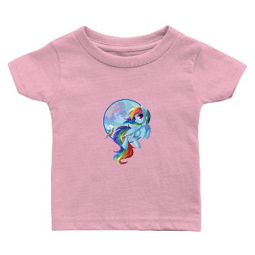 Discover Rainbow Dash! Classic Baby T-shirts