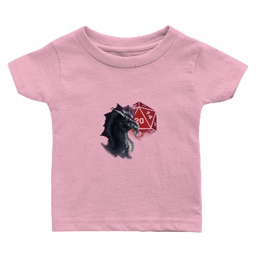 Discover Silver Dragon - Dungeons And Dragons - Baby T-shirts