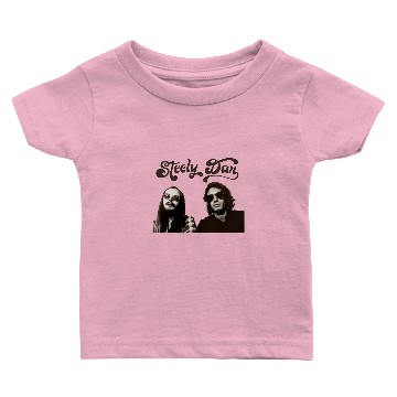 Discover Retro Style Steely Dan Band Members Baby T-shirts