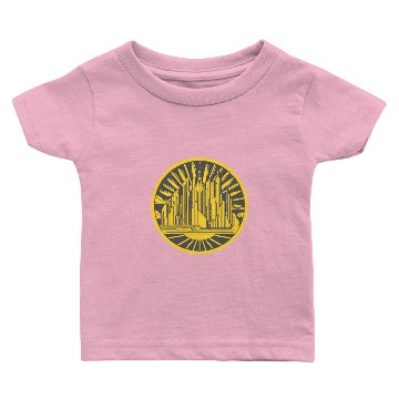 Discover Logo Necklace (Into the Badlands) Baby T-shirts
