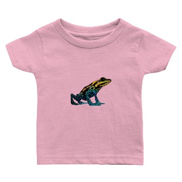 Discover Frog Gift Funny Poison Dart Frog Dendrobatidae Poison Arrow Frog Lover Baby T-shirts