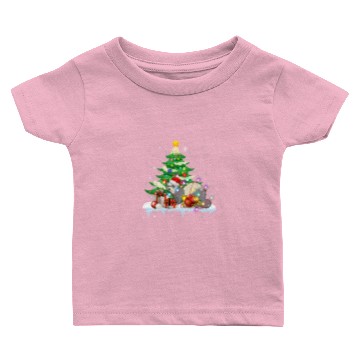 Discover Ferret Gift Lighting xmass Tree Ferret Christmas Tree Baby T-shirts