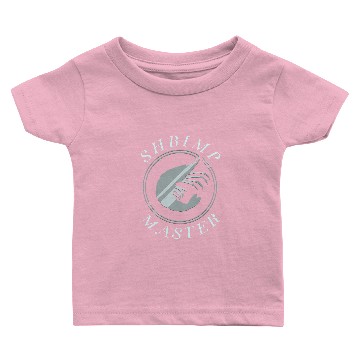 Discover Shrimp Gift Master Funny Saying Seafood Chef Baby T-shirts