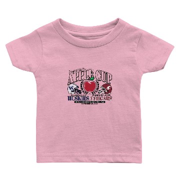 Discover Official Vs Washington State Cougars 2023 Apple Baby T-shirts