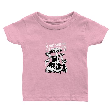 Discover Flying Saucers Attack - Flying Saucer - Baby T-shirts