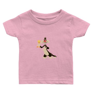 Discover SYLVESTER™ with TWEETY™ Baby T-shirts