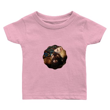 Discover Ferret Gift Adorable Ferrets Baby T-shirts