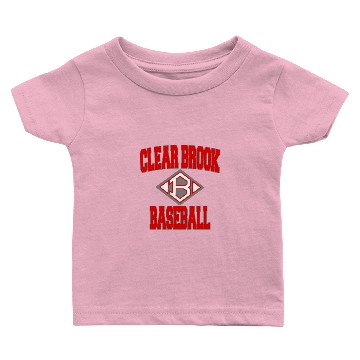 Discover Baseball Gift Clear Brook Wolverines Baby T-shirts