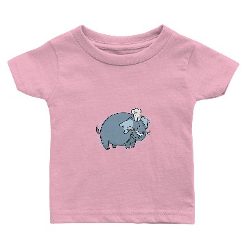 Discover Elephants Lover as a Star Chef Baby T-shirts
