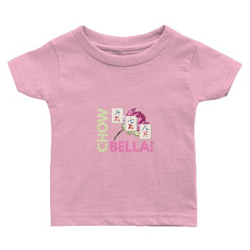 Discover Chow Bella Quote for a Mahjong Player Baby T-shirts