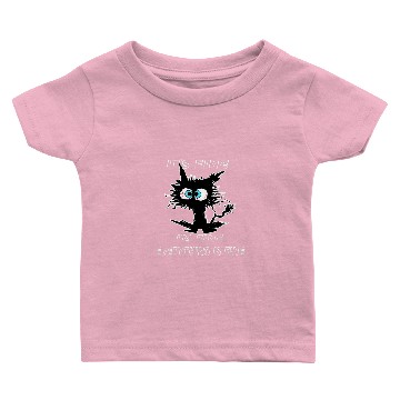 Discover black cats Paws Its Fine Im Fine Everything is Fine black cats Women Funny Baby T-shirts