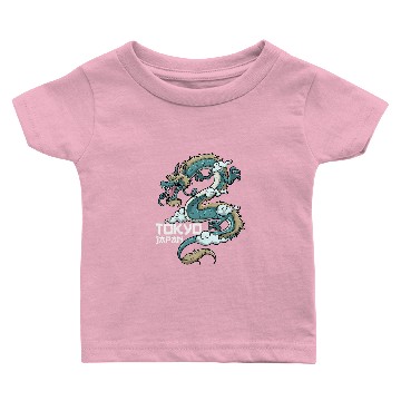 Discover Dragon Animals Dragons Tokyo Japan Dragon Baby T-shirts