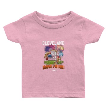 Discover Cleveland Browns Chubb Players- Baby T-shirts