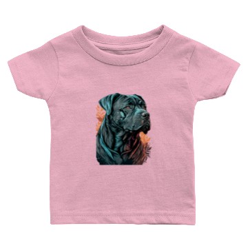 Discover Cane Corso Dog Illustration Baby T-shirts