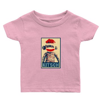 Discover Monkey Lover Funny Sock Monkey Kitsch Hope Poster Sock Monkey Baby T-shirts