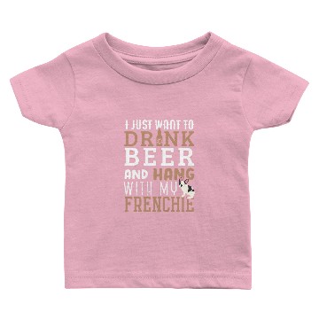 Discover Frenchie Dog Dad T Funny French Bulldog Dog Lover Beer French Bulldog Baby T-shirts