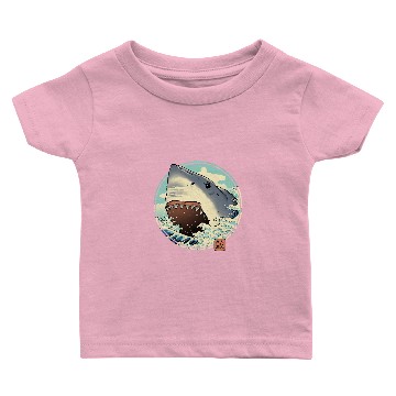 Discover Ocean Shark Attack Baby T-shirts
