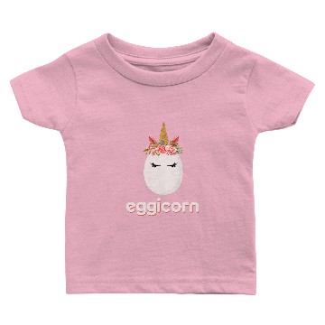 Discover Unicorns Happy Easter Egg Hunt Eggicorn Mythical Beast Horn Baby T-shirts
