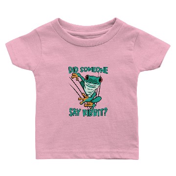 Discover Frog Gift Red Eyed Tree Frog Ribbit Rainforest Poison Dart Baby T-shirts