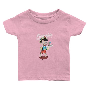 Discover Disney Pinocchio and Jiminy Cricket Baby T-shirts