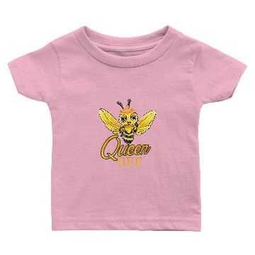 Discover Bee Beekeeping Queen Bee Crown Cute Honey Bee Hive Gift Beekeeper Baby T-shirts