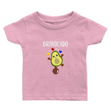 Discover Avocado Juggling Funny Vegetable Fruit Cute Avocado 1 Baby T-shirts