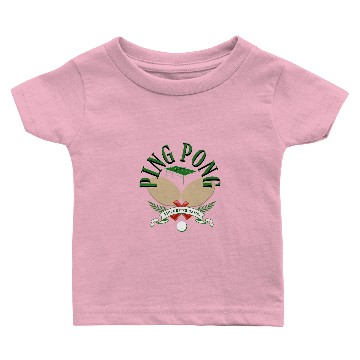 Discover PING PONG THE NERDS GAME TABLE TENNIS PADDLES Baby T-shirts