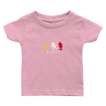Discover Amazon Essentials Disney Mickey Silhouette Trio Baby T-shirts