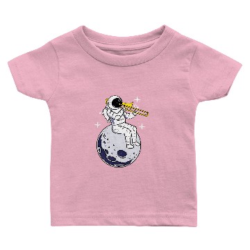 Discover Astronauts Playing trombones Vintage Baby T-shirts