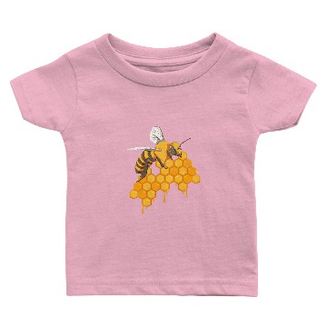 Discover Bee Beekeeping Apiarist Beekeeping Honeycomb Bee Hive Apiculture Beekeeper Baby T-shirts