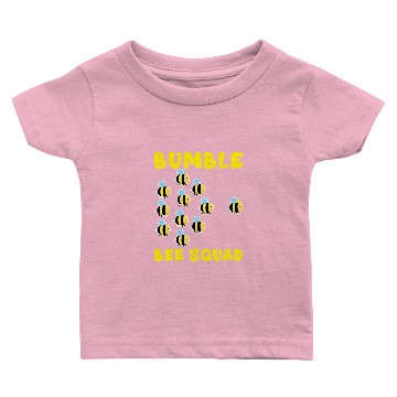 Discover Bee Beekeeping Funny Bumble Bee Squad Friends Team Beekeeper Baby T-shirts
