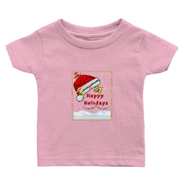 Discover Happy Holidays Elf Design Baby T-shirts