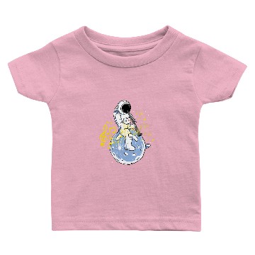 Discover Astronauts Playing Clarinet for Clarinet Player Baby T-shirts