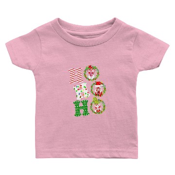 Discover Chicken Poultry Christmas Santa Chicken Ho Ho Ho Holiday 86 Baby T-shirts