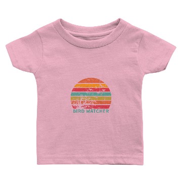 Discover Bird Watcher Gift Birding Bird Watching Baby T-shirts