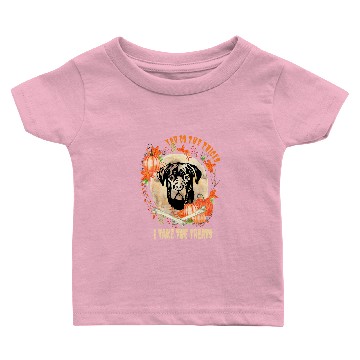 Discover Cane Corso Dog Owner Halloween Pumpkin Humor Funny586 Baby T-shirts
