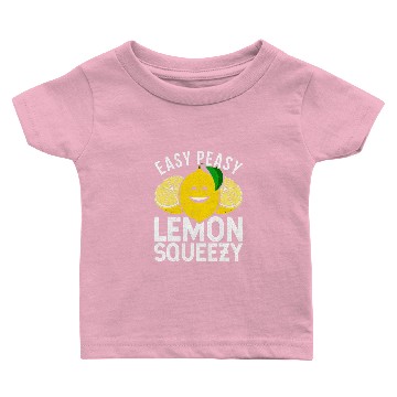 Discover Easy Peasy Lemon Squeezy Lemonade Gift Baby T-shirts