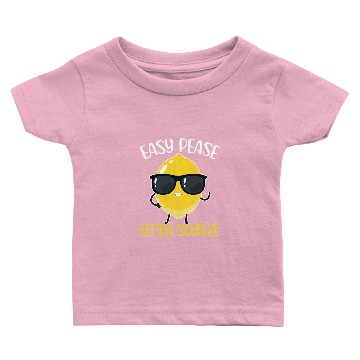 Discover Easy Peasy Lemon squeeze Summer Citrus Juice and Refreshment Baby T-shirts