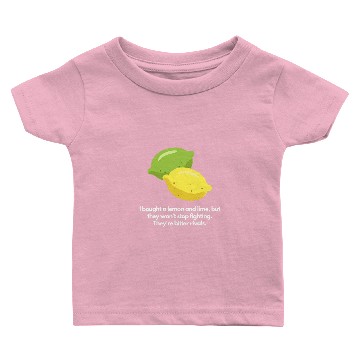 Discover Lemon and lime wont stop fighting Baby T-shirts