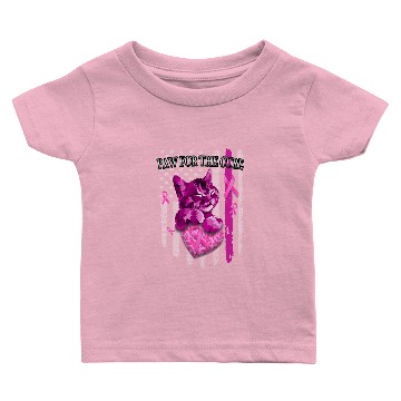 Discover black cats Paws BC Breast Cancer Cat Paw For The Cure Baby T-shirts