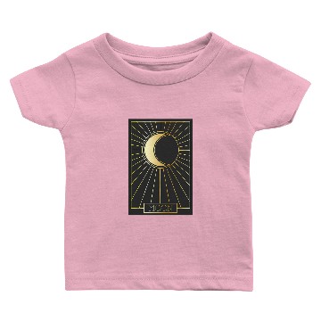 Discover Easy Halloween Costume Celestial Moon Tarot Eclipse Baby T-shirts
