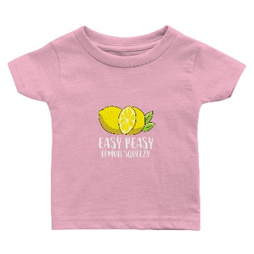 Discover Easy Peasy Lemon Squeezy Lemonade Lemons Baby T-shirts