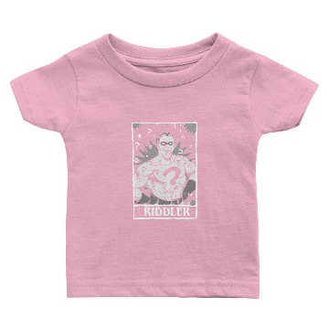 Discover DC Comics Halloween The Riddler Tarot Poster Baby T-shirts