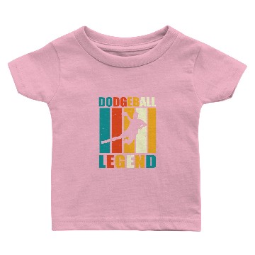 Discover Dodgeball Legend Apparel dodges Ball Player Baby T-shirts