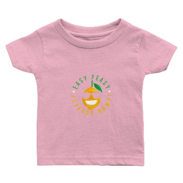 Discover Easy Peasy Lemon Squeezy Lemonade Baby T-shirts