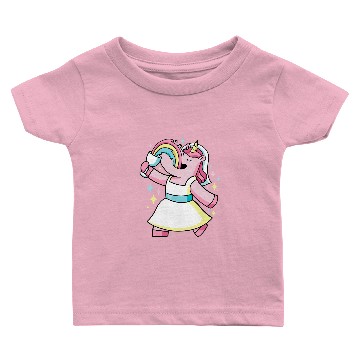 Discover Unicorns Alcohol Drinking Unicorns for Wedding for Bride Baby T-shirts