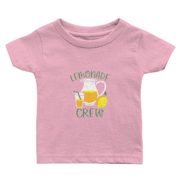 Discover Lemonade Crew Lemon Stand Baby T-shirts