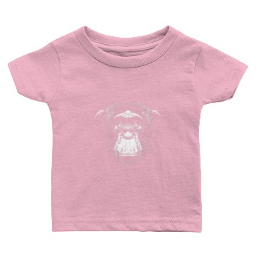 Discover Monkey Drawing Realistic Chimpanzee Monkey Face Baby T-shirts